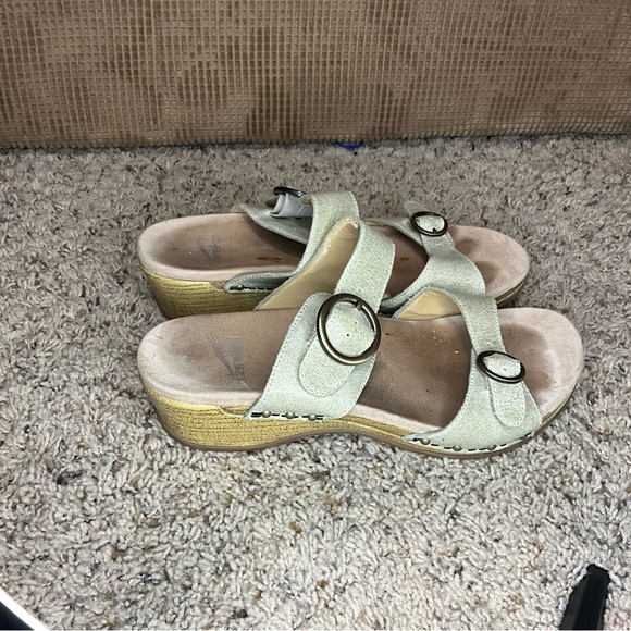 DANSKO Cream Sandals with Buckle Detail SIZE 39 - Picture 11 of 15